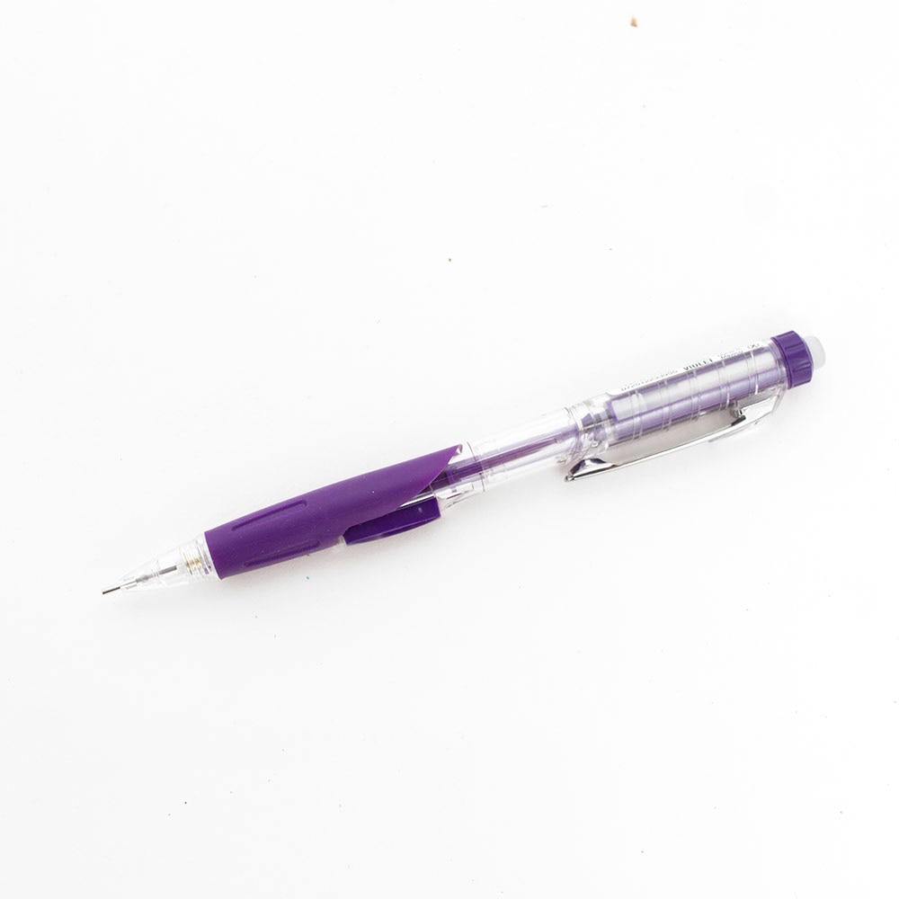 Pentel, Twist-Erase, Click, Mechanical Pencil, 0.9mm, Violet